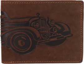 Lagen Pánská kožená peněženka 19179 BRN CAR.