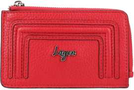 Lagen Dámská kožená mini peněženka - klíčenka BLC/5784/323 RED.