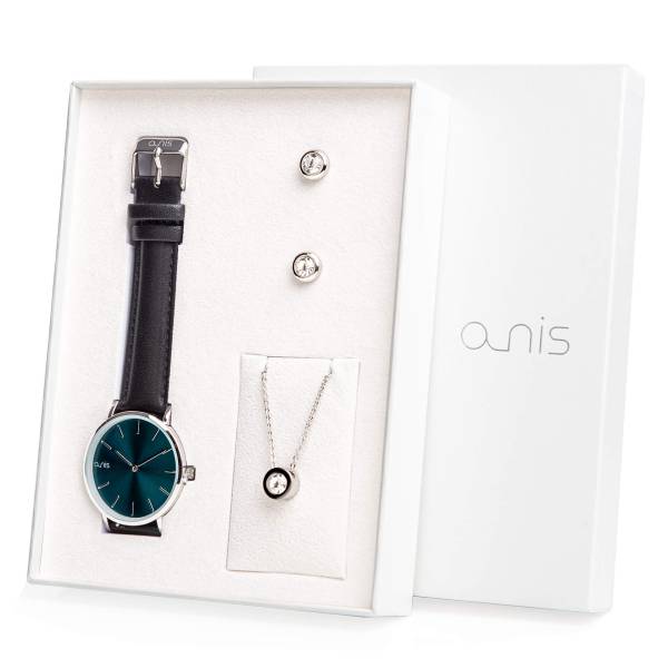 A-NIS Set hodinek, náhrdelníku a náušnic AS100-08.