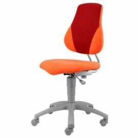 Sconto Rostoucí židle ELEN oranžová/červená Děti tráví stále více času u psacího stolu a současně se nevědomky učí správnému sezení.
