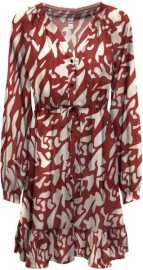 Jacqueline de Yong Dámské šaty JDYJACKSON Regular Fit 15305098 Sandshell XL.
