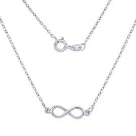 Silvego Stříbrný náhrdelník Infinity SMJN023WJ4ZT.