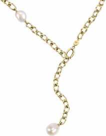 Morellato Pozlacený ocelový náhrdelník s pravými perlami Oriente SARI01.
