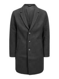 Jack&Jones Pánský kabát JJEMOULDER 12171374 Dark Grey XL.
