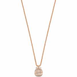 Morellato Růžově zlacený náhrdelník Gemma SAKK77 (řetízek, přívěsek).