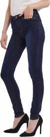 Vero Moda Dámské džíny VMJUDY Slim Fit 10249140 Dark Blue Denim M/30.
Dámské džíny Slim Fit,
normální pas,
se zapínáním na zip a knoflík,
praktická poutka na opasek,
5 kapes.