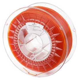 Spectrum 3D filament, Premium PET-G, 1,75mm, 1000g, 80051, transparent orange.